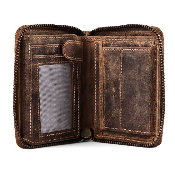 Greenburry Huntsman Porte-monnaie Protection RFID Cuir 10 cm
