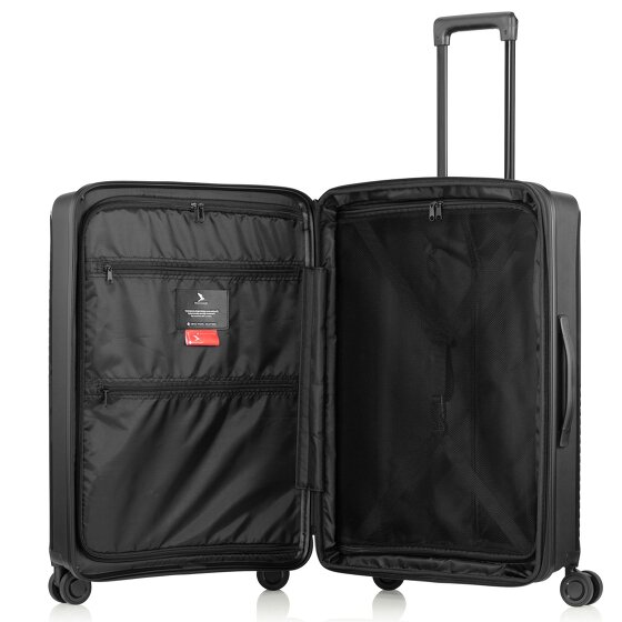 Pack Easy Jet 4 roues Valise cabine 64 cm avec soufflet d'extension