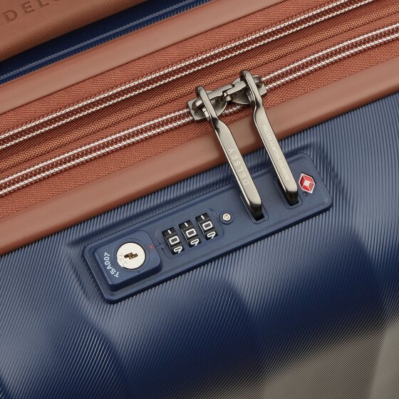 Delsey Paris Carrousel 2 4 roulettes Trolley de cabine 55 cm avec soufflet d'extension