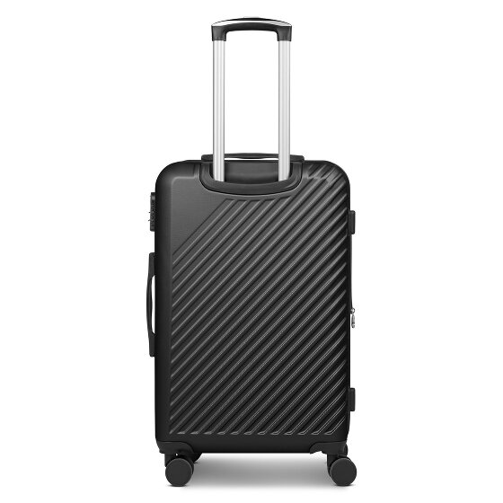 Check.In Paradise 2.0 4 roues Valise cabine M 68 cm avec soufflet d'extension