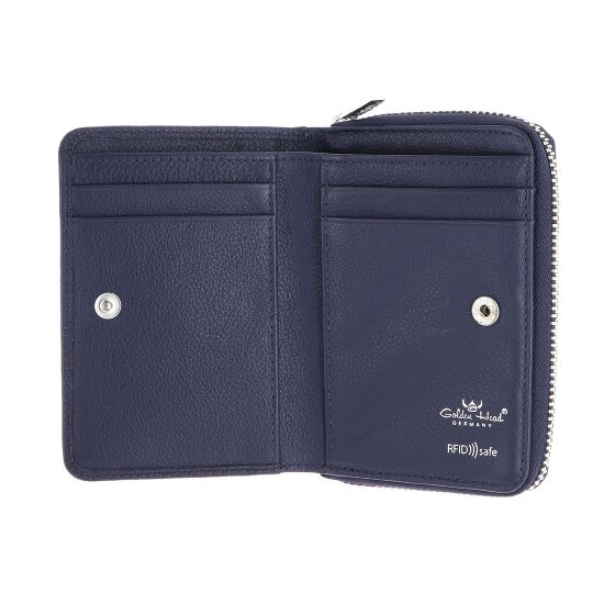 Golden Head Madrid Porte-monnaie Protection RFID Cuir véritable 11.5 cm