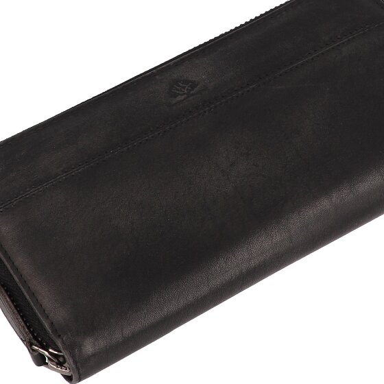 Greenburry Destressed Porte-monnaie Protection RFID Cuir 19 cm