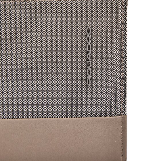 Piquadro Sync Porte-monnaie Protection RFID Cuir véritable 12.5 cm