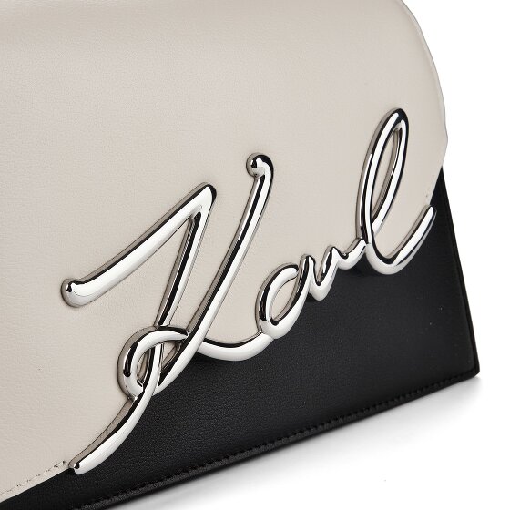 Karl Lagerfeld Signature 2.0 Sac à main Cuir véritable 25 cm