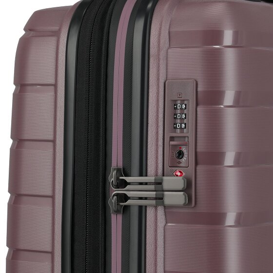 Travelite Air Base 4 roulettes Trolley de cabine 55 cm avec soufflet d'extension