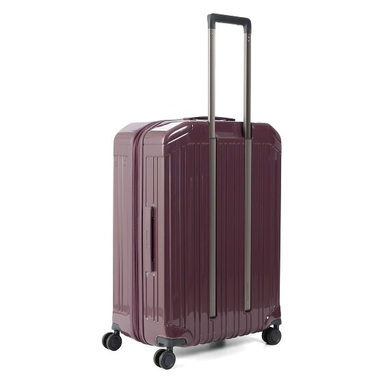 Piquadro PQ Light 4 roulettes Trolley 69 cm avec soufflet d'extension