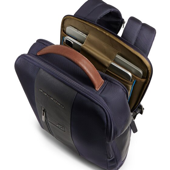 Piquadro Brief Sac à dos professionnel Protection RFID 41 cm Compartiment ordinateur