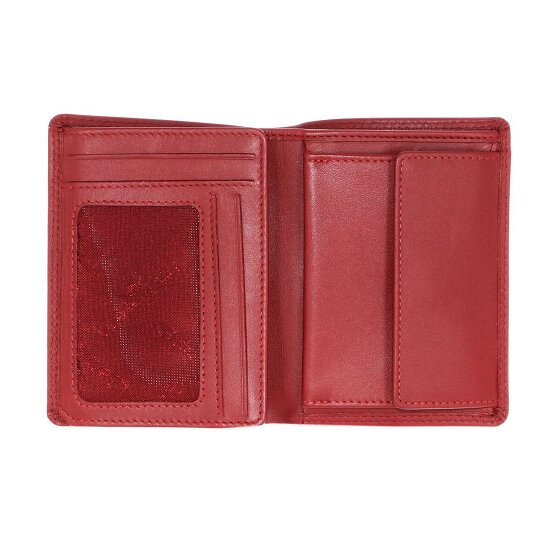 Golden Head Polo Porte-monnaie Protection RFID Cuir véritable 9 cm