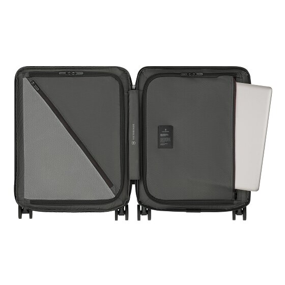 Victorinox Airox Advanced 4 roulettes Trolley de cabine S 55 cm Compartiment pour ordinateur portable avec soufflet d'extension