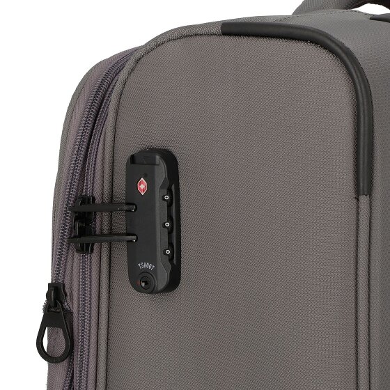 d&n Travel Line 9704 4 roulettes Trolley de cabine S 55 cm avec soufflet d'extension