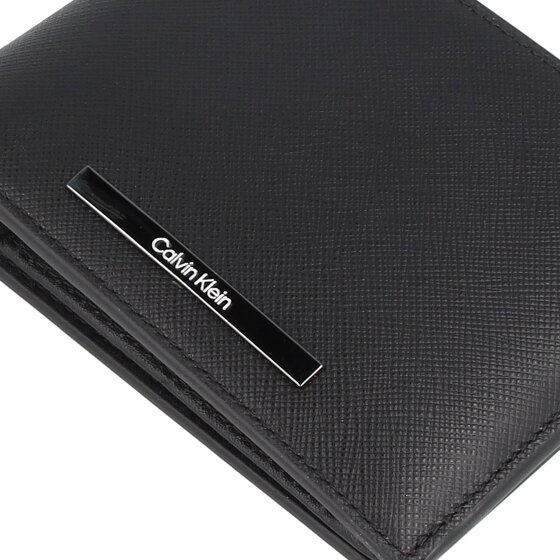 Calvin Klein Modern Bar Porte-monnaie Protection RFID Cuir 12.5 cm