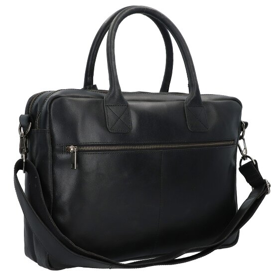 Burkely Porte-documents Vintage Taylor en cuir, 40 cm, compartiment pour ordinateur portable
