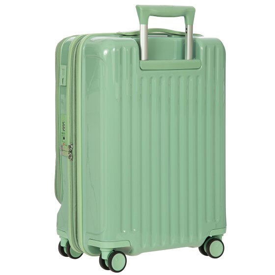 Bric's Positano 4 roulettes Trolley de cabine 55 cm avec soufflet d'extension