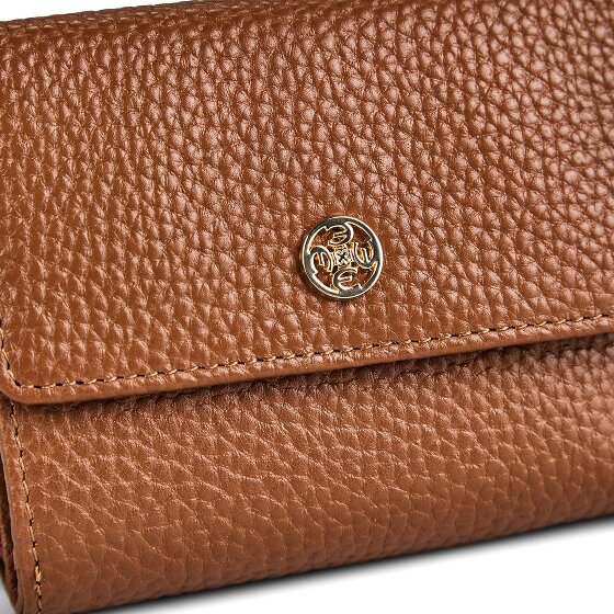 Esquire Alexandria Porte-monnaie Protection RFID Cuir véritable 10 cm