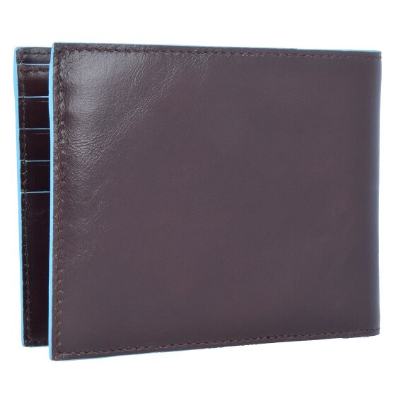 Piquadro Blue Square Porte-monnaie en cuir 12,5 cm