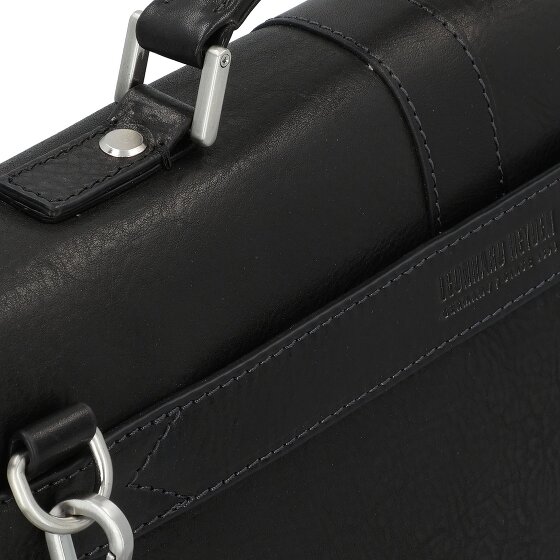 Leonhard Heyden Bergamo Porte-documents en cuir 38 cm Compartiment pour ordinateur portable