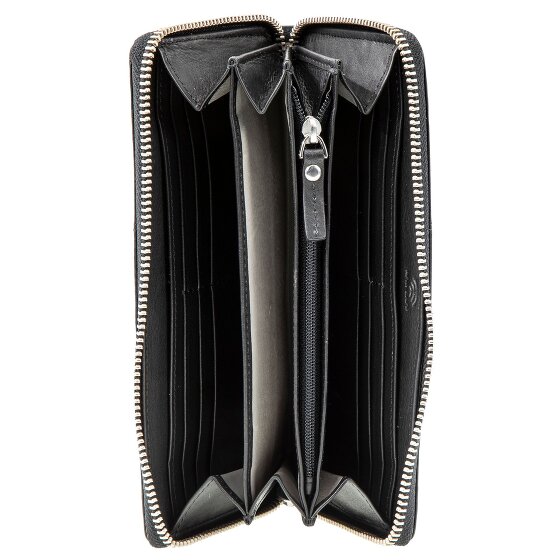 Maître Auen Dietrun Porte-monnaie Protection RFID Cuir 19 cm