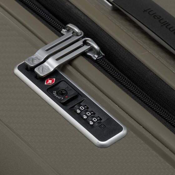 Eminent Aegis 4 roulettes Trolley M 61 cm avec soufflet d'extension