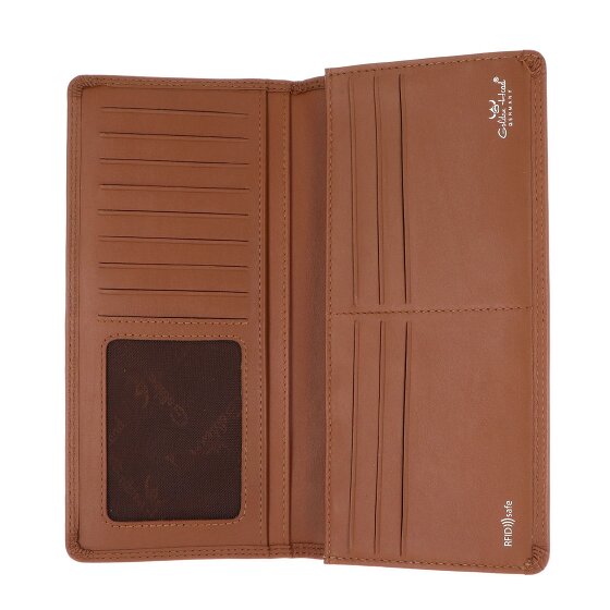 Golden Head Polo Porte-monnaie Protection RFID Cuir véritable 19 cm