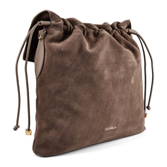 Coccinelle Lidia Sac à bandoulière Cuir véritable 34 cm