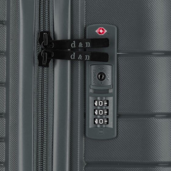 d&n Travel Line 4600 4 roulettes Set de valises 3 pièces