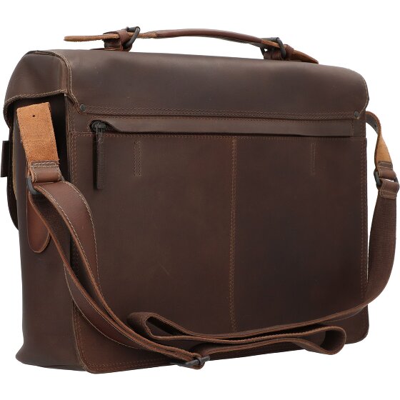 aunts & uncles The Workmates Big Fella Porte-documents en cuir 39 cm Compartiment pour ordinateur portable