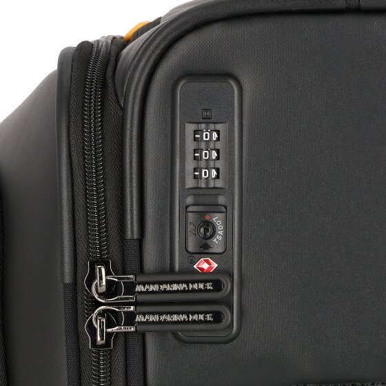 Mandarina Duck Eco Coated 4 roulettes Trolley de cabine S 55 cm