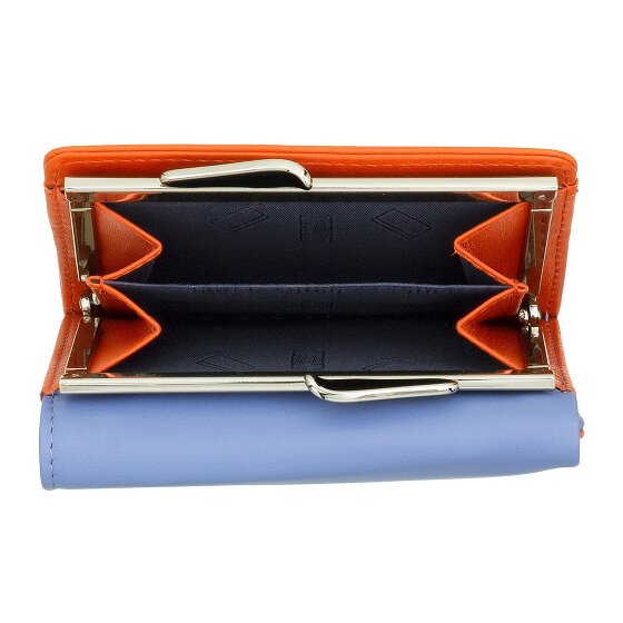 DuDu Corsica Porte-monnaie Protection RFID Cuir véritable 11 cm