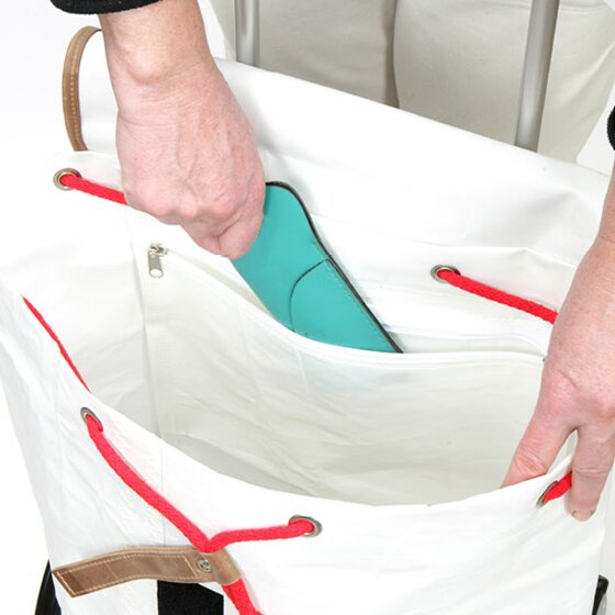 Andersen Shopper Alu Star Shopper 360° Chariot à provisions 57 cm