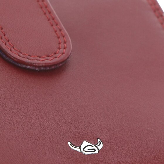 Golden Head Polo Porte-monnaie Protection RFID Cuir véritable 10.5 cm