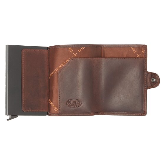 The Chesterfield Brand Lagos Étui pour cartes de crédit Protection RFID Cuir 6.5 cm