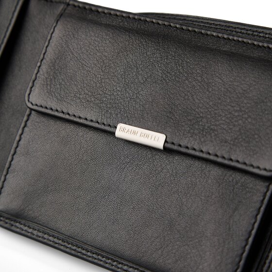Braun Büffel Golf 3.0 Porte-monnaie Protection RFID Cuir 12.5 cm