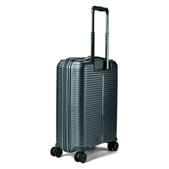 Polestream Paris 4 roulettes Trolley de cabine 55 cm avec soufflet d'extension