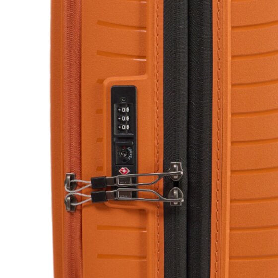 Stratic Novium 4 roulettes Trolley de cabine S 55 cm Compartiment pour ordinateur portable avec soufflet d'extension
