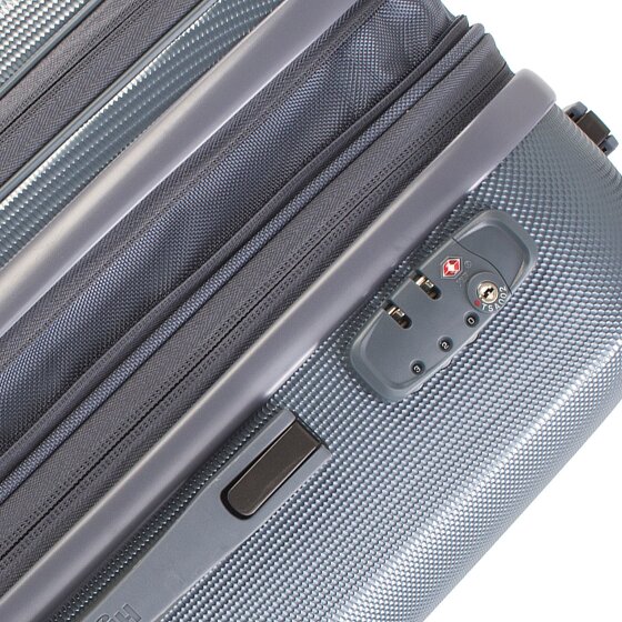 Heys Vantage 4 roulettes Trolley M 66 cm avec soufflet d'extension