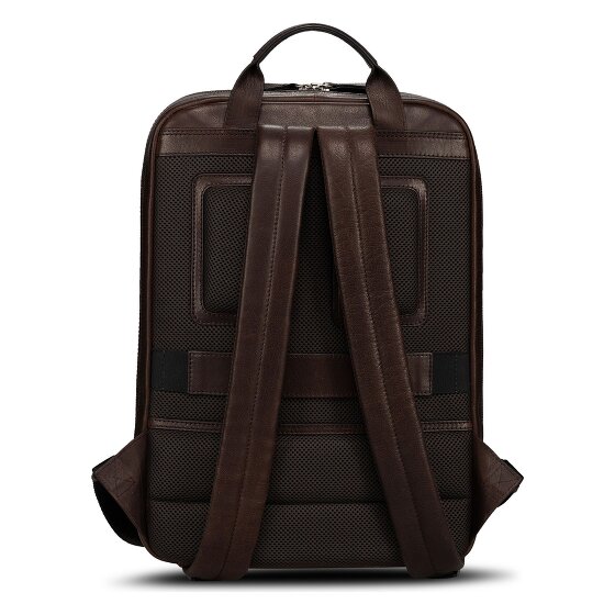 Jost Glasgow Daypack Protection RFID Cuir véritable 44 cm Compartiment ordinateur