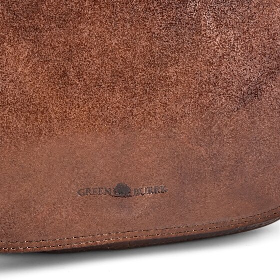 Greenburry Vintage Sac à bandoulière Cuir véritable 30 cm