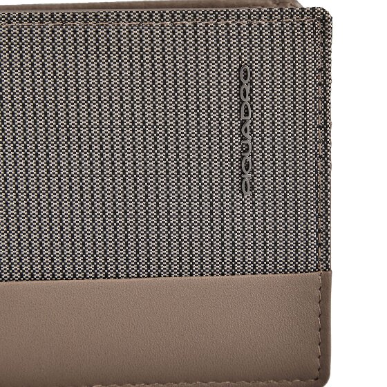 Piquadro Sync Porte-monnaie Protection RFID Cuir véritable 11 cm