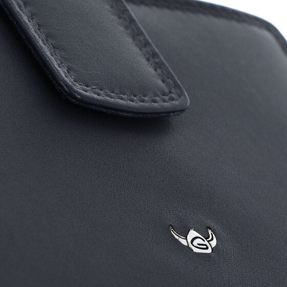 Golden Head Polo Porte-monnaie Protection RFID Cuir véritable 12 cm