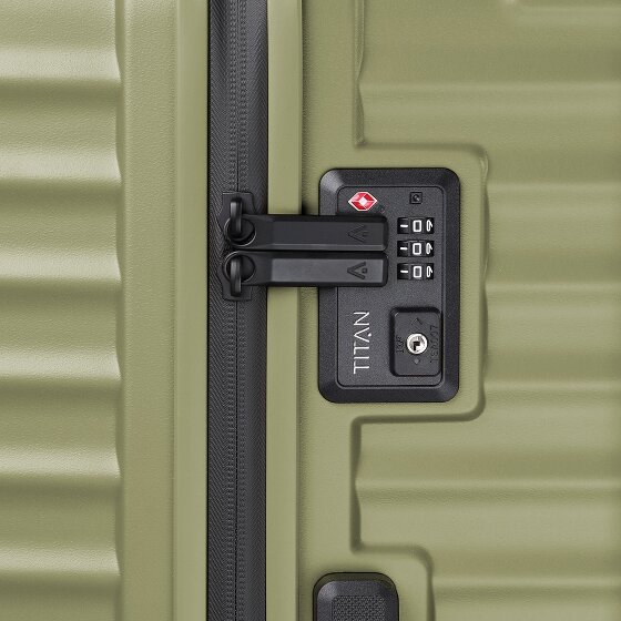Titan Upgrade 4 roues Valise cabine M 65 cm