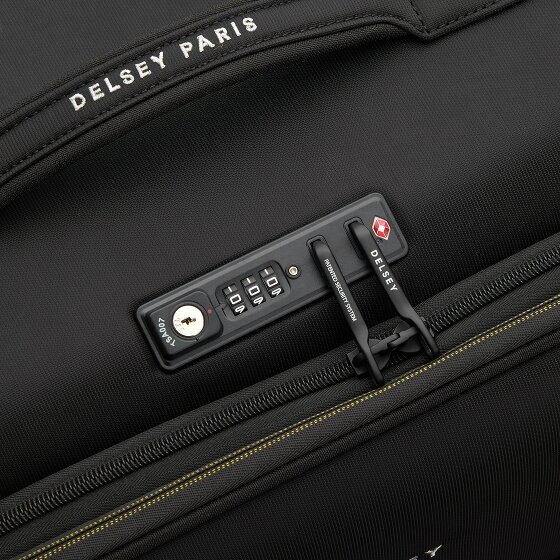 Delsey Paris Brochant 3 4 roulettes Trolley 78 cm avec soufflet d'extension
