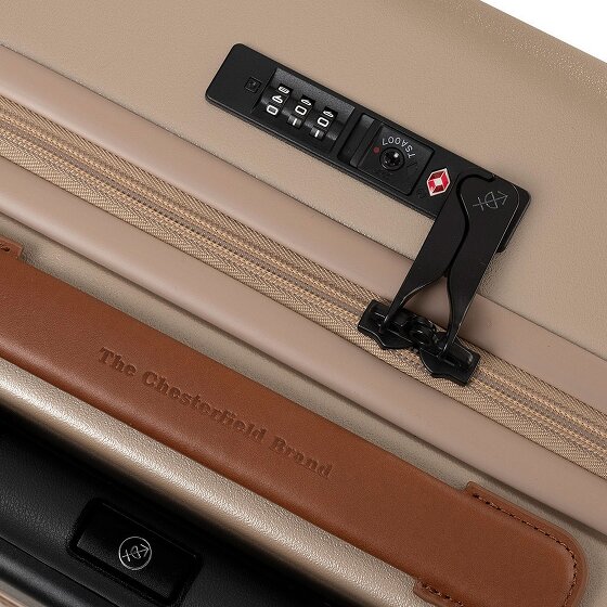 The Chesterfield Brand Zuna 4 roulettes Trolley de cabine S 55 cm