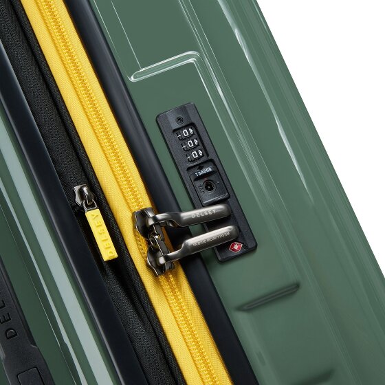 Delsey Paris Rempart 2.0 4 roulettes Trolley 80 cm avec soufflet d'extension