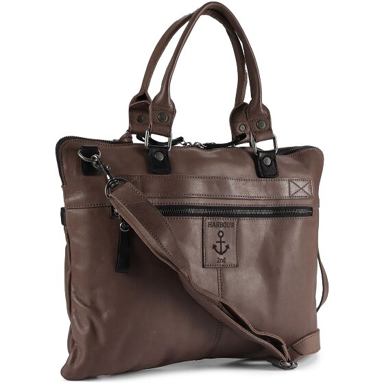 Harbour 2nd Urban Poets Vega Sacoche ordinateur Cuir véritable 38 cm