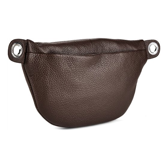 Mandarina Duck Mellow Leather Sac banane Cuir véritable 30 cm