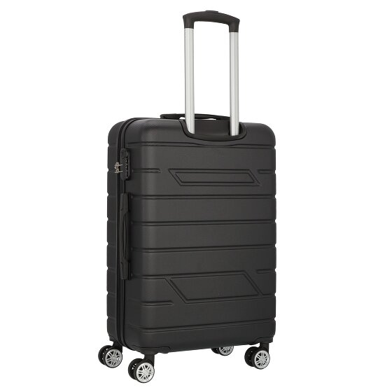 Nowi Bergamo 4 roues Set de valises 2 pièces