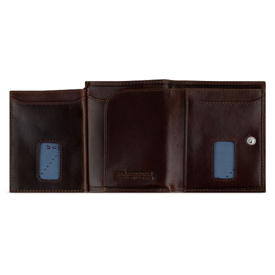 bugatti Secure Slim Porte-monnaie Protection RFID Cuir 8 cm