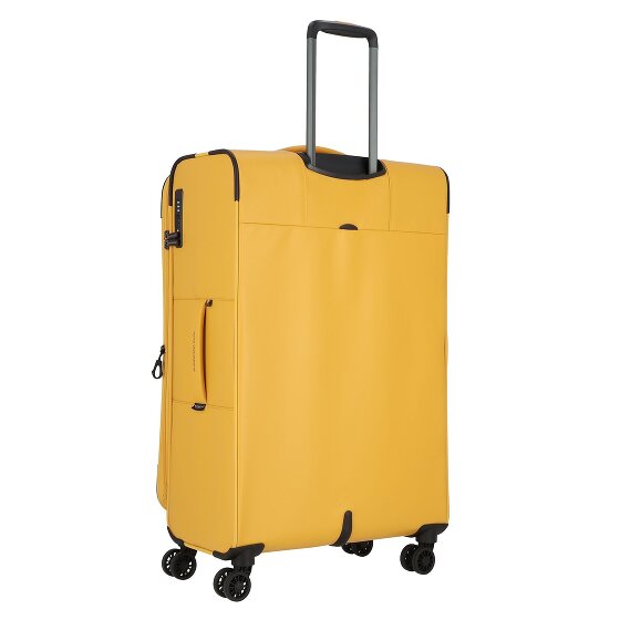 Mandarina Duck Eco Coated 4 roulettes Trolley L 78 cm avec soufflet d'extension