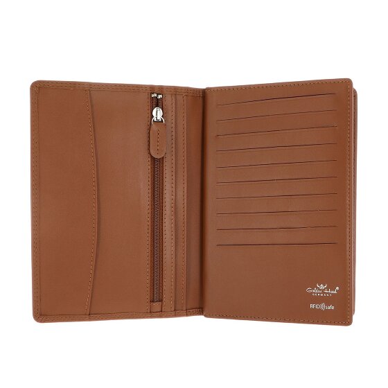 Golden Head Polo Porte-monnaie Protection RFID Cuir véritable 11.5 cm