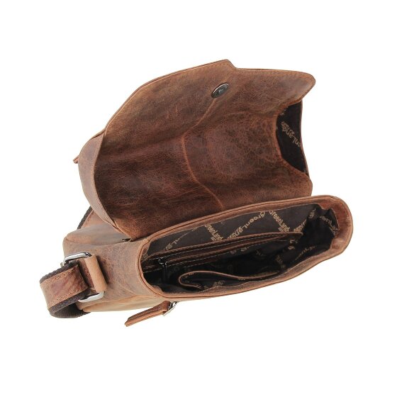 Greenland Nature Sac à bandoulière Montana en cuir 21 cm